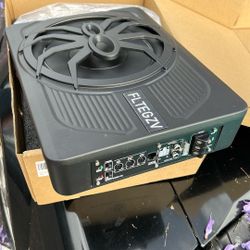 10”800W Powered Car Subwoofer 