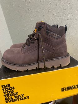 Dewalt Women's Flex Steel toe Boots-Crazy Horse Size 5.5 New