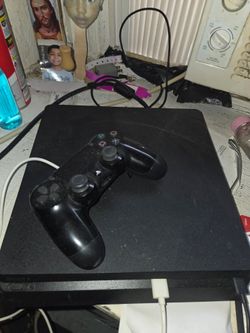 playstation 4 with control