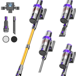 Brand new unopened    Cordless Vacuum Cleaner, 50KPA Powerful Suction, 70Min Runtime Vacuum Cleaners for Home, Self-Standing Stick Vacuum with Chargin