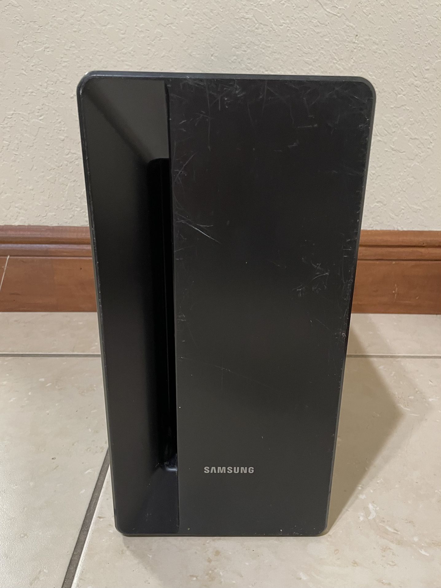 Samsung PS-WX50 Subwoofer Speaker Wired Black Slim Design TESTED