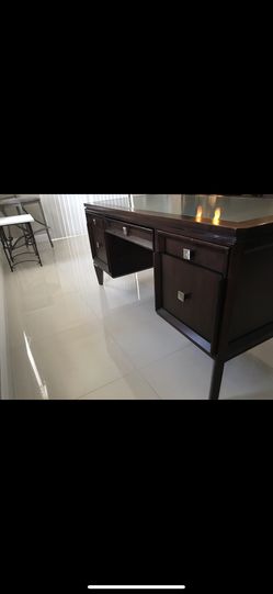 Office Desk And Filing Cabinet Set