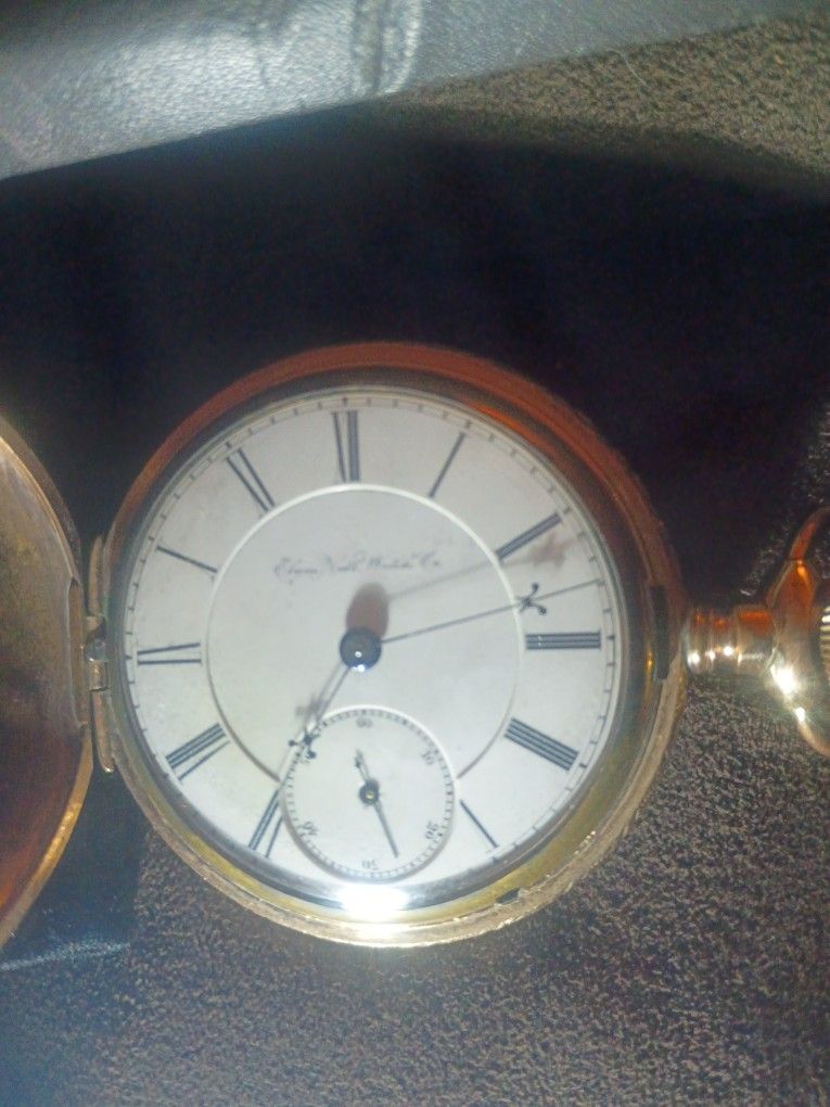 1885 Elgin Pocket Watch, I<80