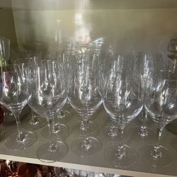 New Stem Wine Glasses $1 To $1 Each