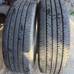  2 tires -Bridgestone  - LT 245/75/16 