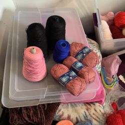 Yarn, Yarn, & More Yarn ! All Of It $75