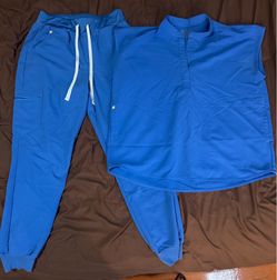 Figs Royal Blue Scrubs