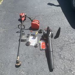 String Trimmer And Leaf Blower