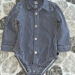 Oshkosh 24 Months Baby Boy Polo Bodysuit