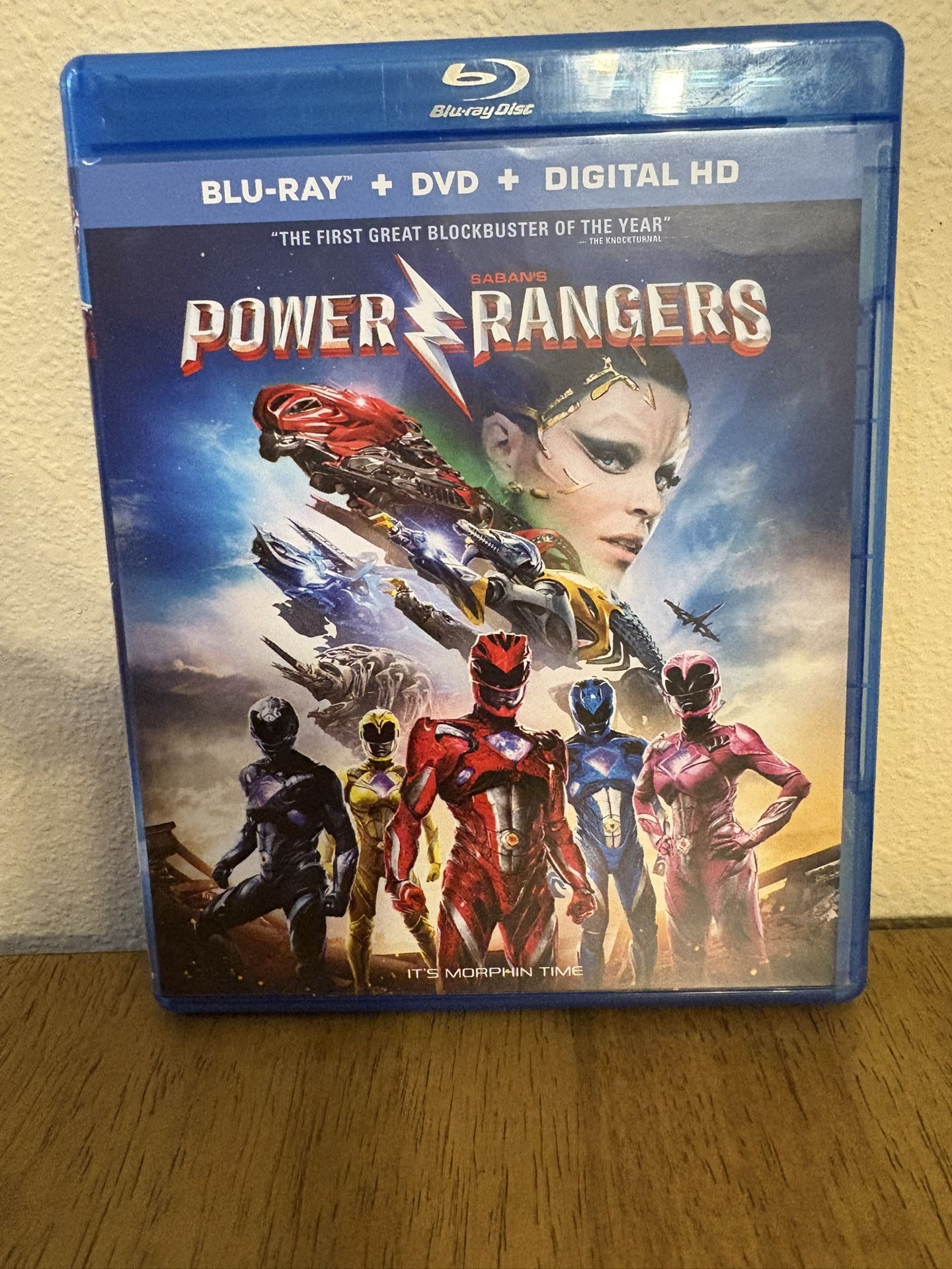 Saban's Power Rangers Blu-Ray + DVD English/Spanish 2017 Lions Gate
