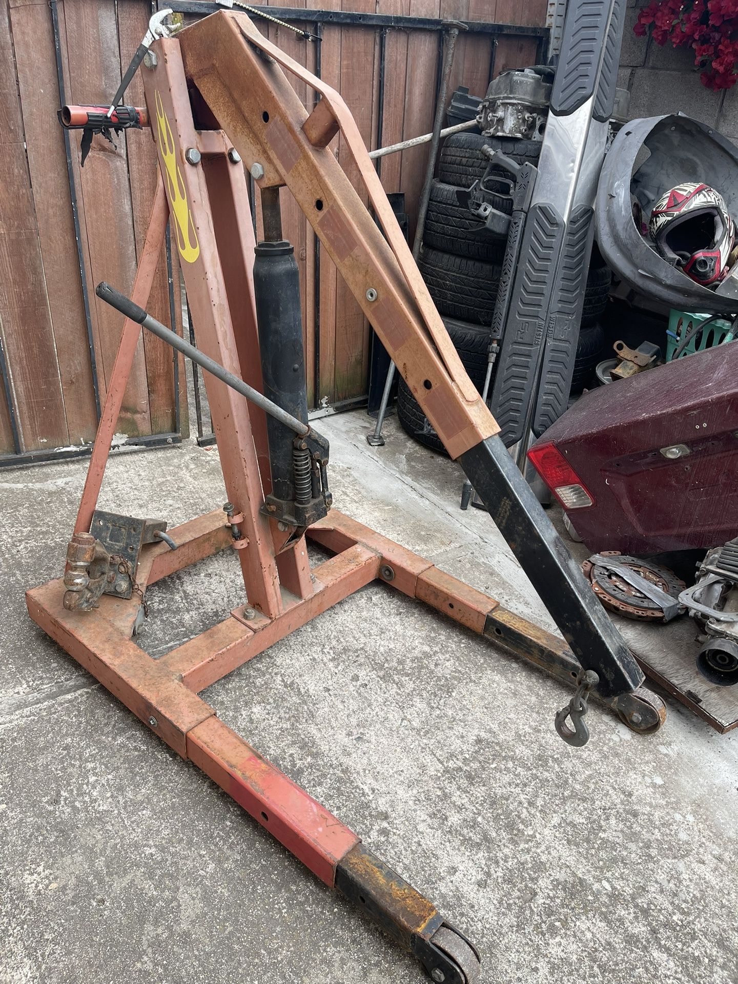 Cherry Picker, Engine Lift Jack