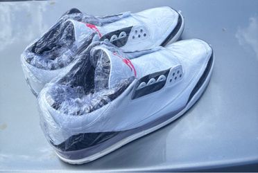 White Cement Jordan 3s