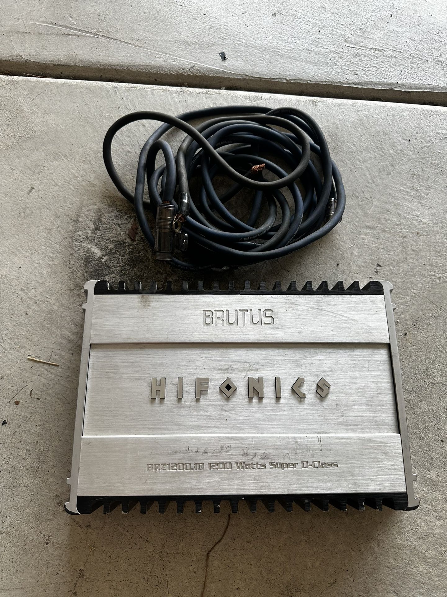 Hifonics BRUTUS 1200w Amp