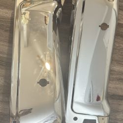 Rear Bumper End Caps Cover Face Bar 