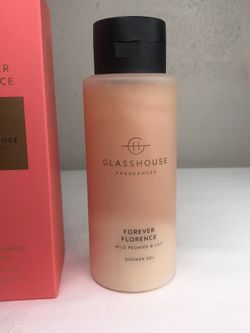 Glasshouse Fragrances Forever Florence Shower Gel - Wild Peonies & Lily 400ml