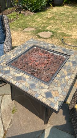 30” x 30” Propane Fire Pit Table