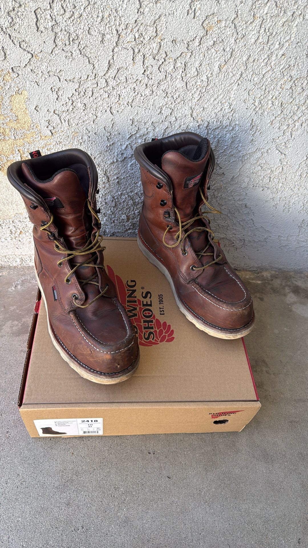 Red Wing Men’s Boots Size 10 Used