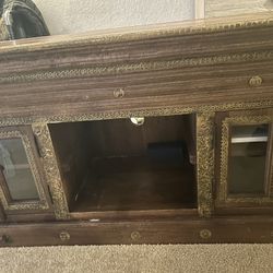 Antique  Tv Stand Moving !!!