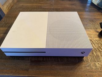 Xbox One S 1TB Console (Model 1681) White w/ Controller & Power Cord — Tested & Working