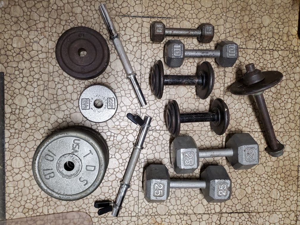 Various weights 170 lb