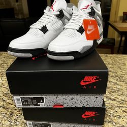 Jordan 4 White Cement Sz 11 