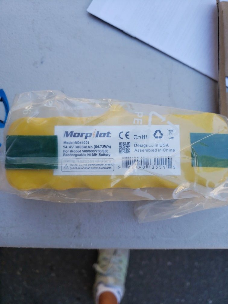 Irobot Roomba Rechargeable Battery