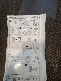 Breastmilk storage bags