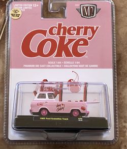 CHASE 2020 M2 CHERRY COKE 1965 FORD ECONOLINE TRUCK PINK W / SURF BOARD