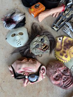 Halloween Horror Costume Masks Lot of 5