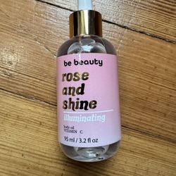 be beauty rose and shine Beard Oil