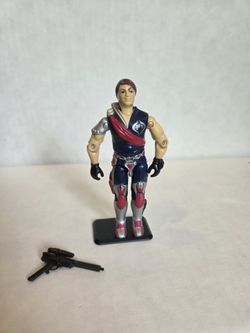 Vintage 1985 GI Joe Cobra Twin Brother Tomax Figure Hasbro