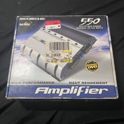 Amplifier Scosche SA3002 550 Watts High Performance 