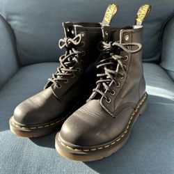 Doc Martens Women Black Leather Boots