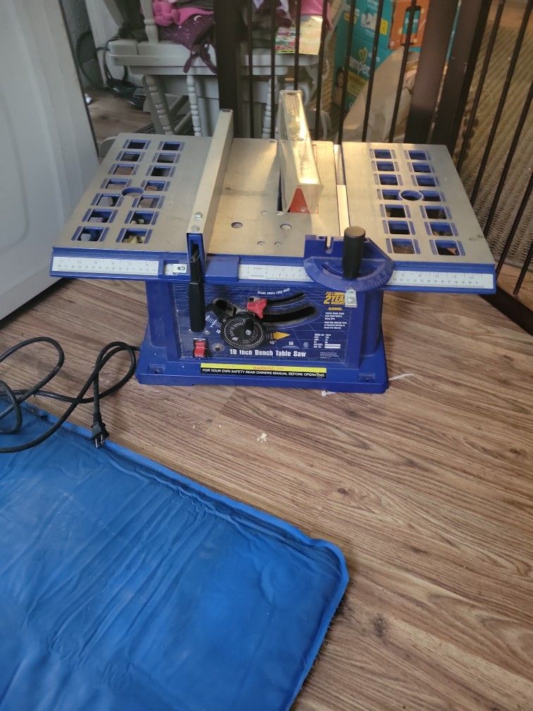 10in Bench Table Saw