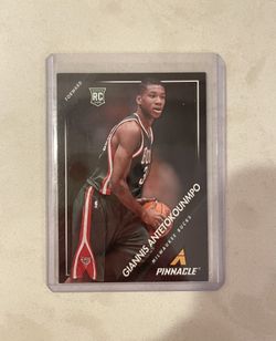 2013-14 Panini Pinnacle Giannis Antetokounmpo RC Rookie Card! 