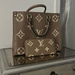 LV Bag with Wallet 