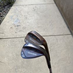 Two Taylormade Hi Toe Wedges Right Handed 