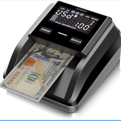 Aneken AL-139 Counterfeit Bill Detector with 2.8" Digital Screen, Total Value & Add Function, 4-Way Orientation & Traceable Records Counterfeit Money 