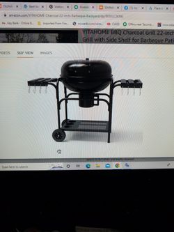 YITAHOME BBQ charcoal GRILL 22 inch
