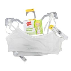This Hanes Girls Crop Top Pullover Bra is the perfect addition to your little one's wardrobe. Made with soft and comfortable cotton material, this two