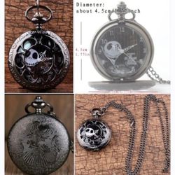 Nightmare Before Christmas Jack Skellington pocket watch sold separately SHIPPING is AVAILABLE