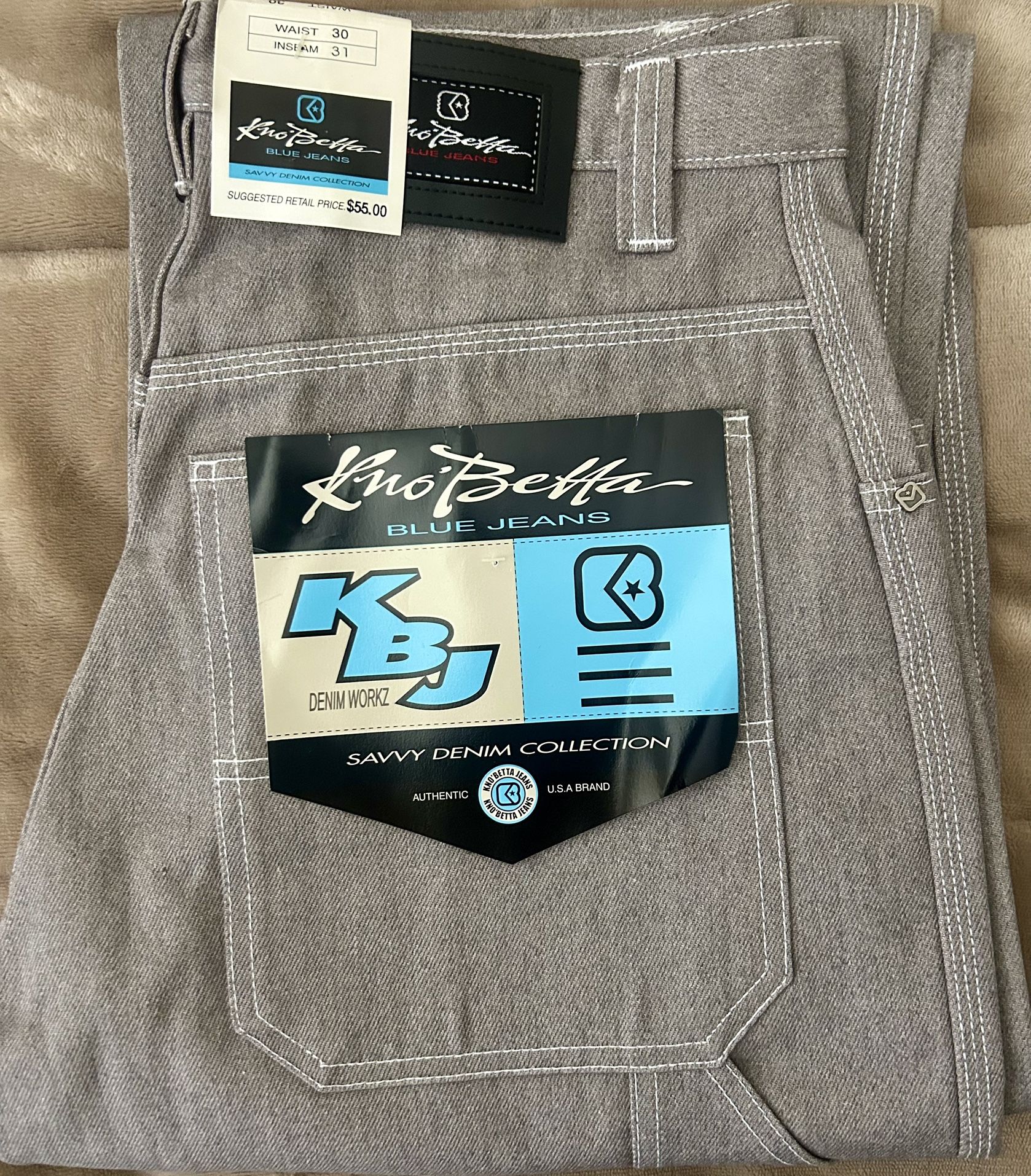 Gray KnoBettaJeans
