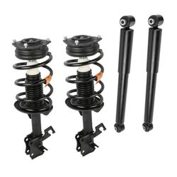 4Pcs Front & Rear Complete Struts Shocks Absorbers For 2007-2012 Nissan Sentra 2.0L