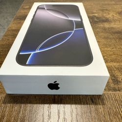 Perfect Condition iPhone 16 Pro Box With Manual
