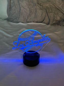 Dodgers Lamp