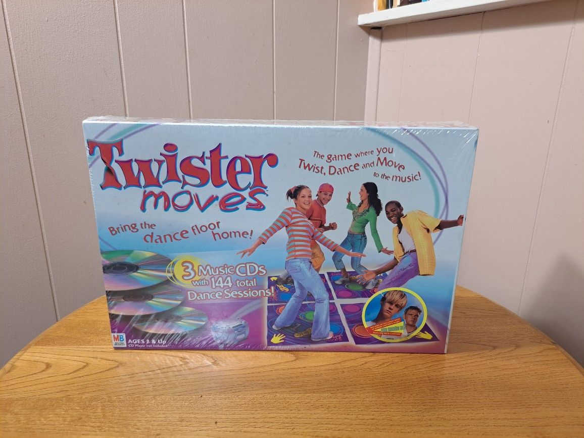 Twister Moves, The Dance & Move Game. Factory Sealed
