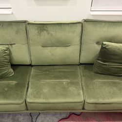 Green couch