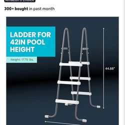 A Frame Pool Ladder