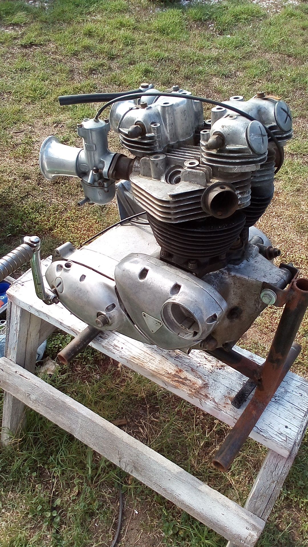 Triumph 650 Bonneville T120 1969 Engine
