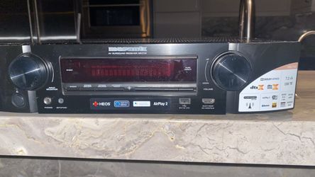 Marantz NR1710 slim 7.2-channel AV surround receiver for home theater and music